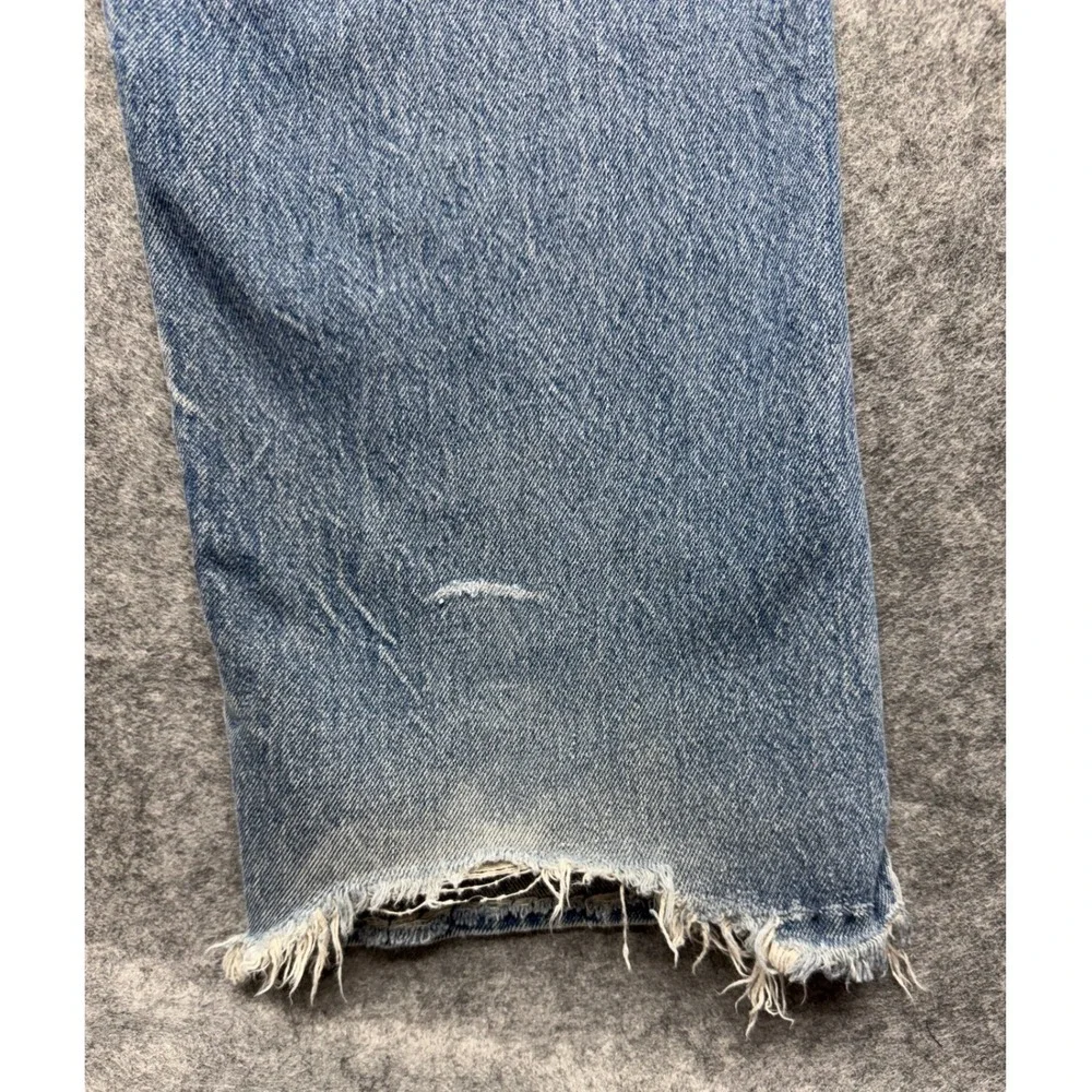 Vintage Levis 501XX Jeans Mens 40x36 Light Wash Straight Leg Button Fly USA 90s